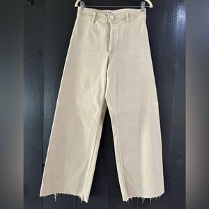 Zara Light Tan Trousers - Marine Straight